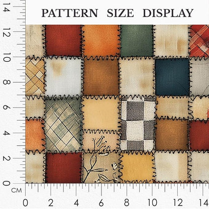 100% Cotton Fabric by the Yard – Turkish Quality Quilting & Sewing Fabric, 1 Yard x 1.69 Yards Wide, Patchwork Cotton for Crafts