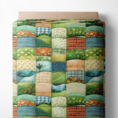 100% Cotton Fabric by the Yard – Turkish Quality Quilting & Sewing Fabric, 1 Yard x 1.69 Yards Wide, Patchwork Cotton for Crafts