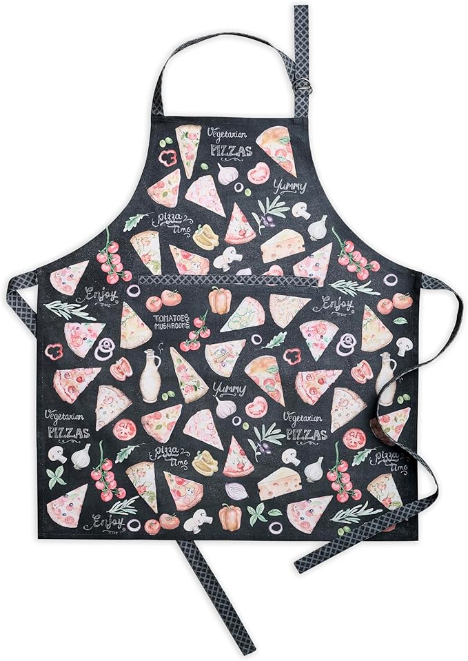 Maison d' Hermine 100% Cotton Apron for women with Pocket Kitchen Chef Apron for Men Cooking Spring Summer