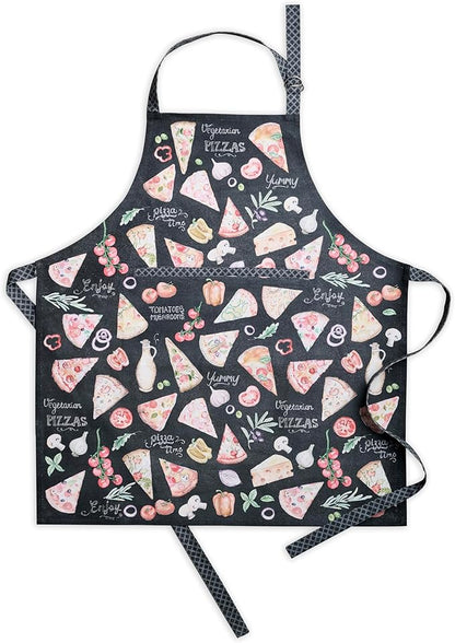Maison d' Hermine 100% Cotton Apron for women with Pocket Kitchen Chef Apron for Men Cooking Spring Summer