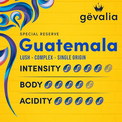 Gevalia Special Reserve Guatemala Single Origin Medium Roast Coarse Ground Coffee, 10 oz. Bag (Pack of 6)