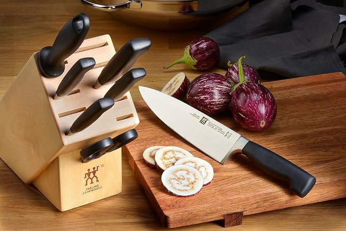 ZWILLING Four Star Anniversary 8-pc Knife Block Set