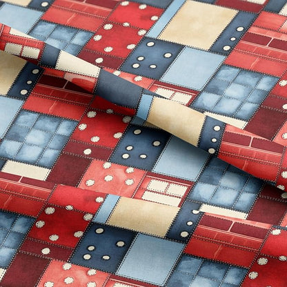 100% Cotton Fabric by the Yard – Turkish Quality Quilting & Sewing Fabric, 1 Yard x 1.69 Yards Wide, Patchwork Cotton for Crafts