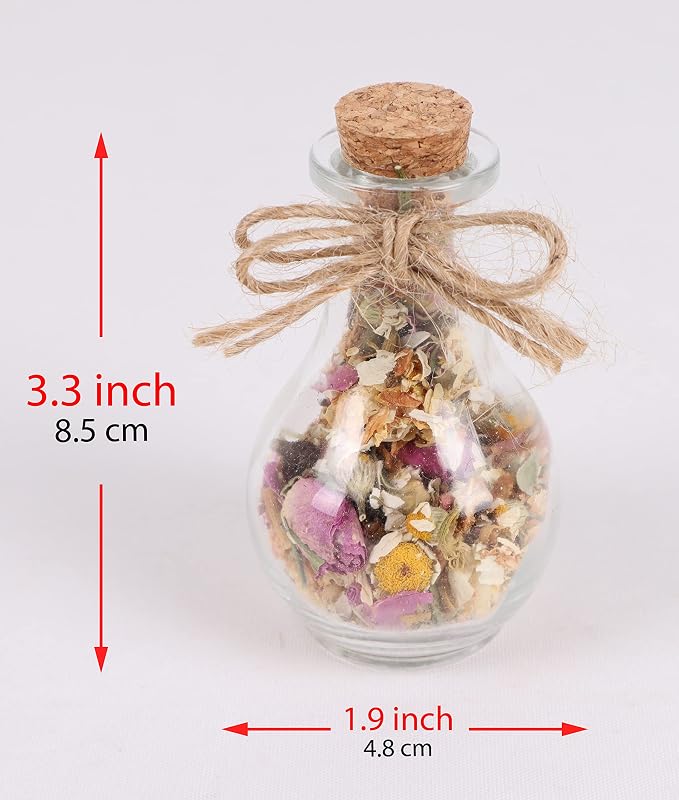 HTF Pack of 5 Personalized Wedding Gifts, Tea Party Favors for Women, Wedding Decor, Bridesmaid Gifts, Bridal Shower Gifts, Engagement Gift, Wedding Decorations for Guests (Jar, Mixed)