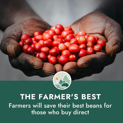 Pachamama Organic Coffee - Espresso Beans - Dark Roast Whole Bean Coffee - 2 lb - Farmer Owned & Regenerative