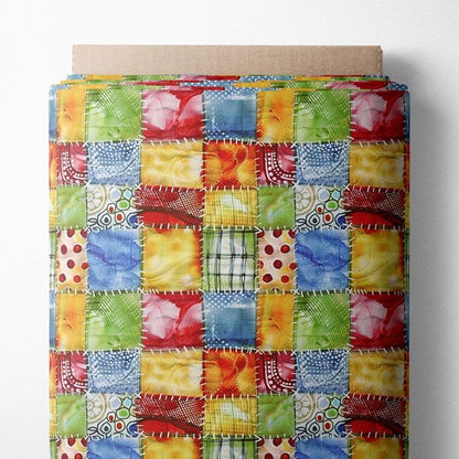 100% Cotton Fabric by the Yard – Turkish Quality Quilting & Sewing Fabric, 1 Yard x 1.69 Yards Wide, Patchwork Cotton for Crafts