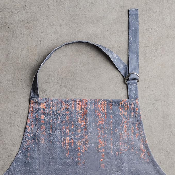 Maison d' Hermine 100% Cotton Apron for women with Pocket Kitchen Chef Apron for Men Cooking Spring Summer