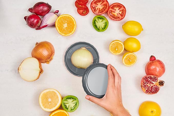 CULINARE Food Saver, Airtight Fresh Food Storage Helps Reduce Food Waste, Keep Fruit and Vegetables Fresher for Longer, Easy Twist Open Food Container