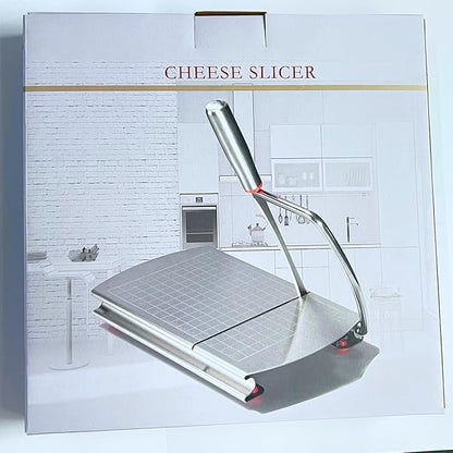 Cheese Slicer with 2 PCS Knife, Multipurpose Cheese Cutter Stainless Steel Cheese Slicers with 2 PCS Cheese Knives Set