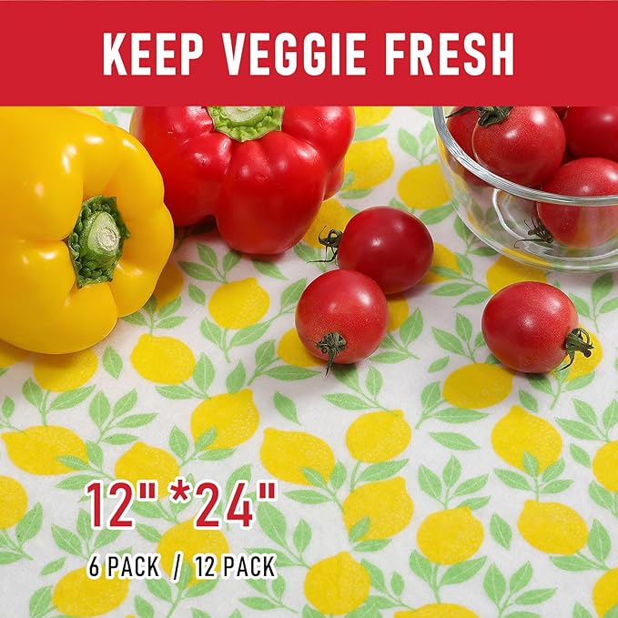 Cooyes 6 Pack Polyester Shelf Liners for Kitchen Cabinets, 17.7" × 36", Non-Slip Refrigerator Liners Machine Washable, Refrigerator Drawer Mats for Glass Shelves and Kitchen Cabinets