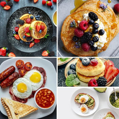 RICHSC-PAN Crumpet Rings, 10PCS Non-Stick English Muffin Rings 4 Inch For Baking, Stainless Steel Double Roll Upgrade Design, More Convenient to Take the Food of The Bakery Ring Mold.