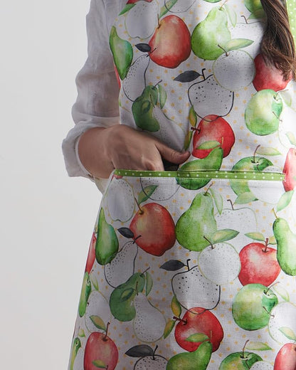 Maison d' Hermine 100% Cotton Apron for women with Pocket Kitchen Chef Apron for Men Cooking Spring Summer