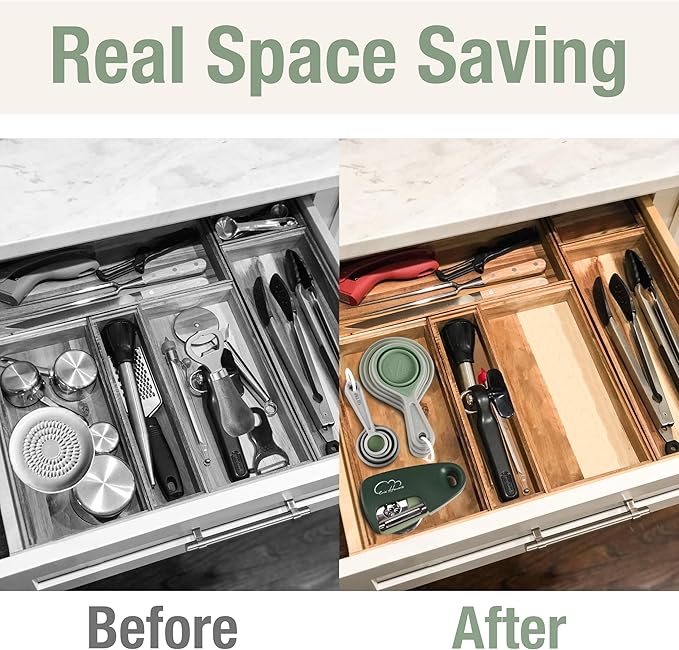 Kitchen Gadgets Set 13 Piece, Space Saving Cooking Tools Includes Collapsible Measuring Cups Measuring Spoons and Stackable Kitchen Gadgets for Small Space, RV Essentials Camper Accessories