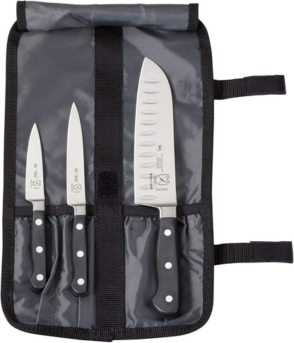 Mercer Culinary 4-Piece Forged Renaissance Starter Set,Black