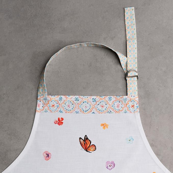 Maison d' Hermine 100% Cotton Apron for women with Pocket Kitchen Chef Apron for Men Cooking Spring Summer