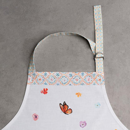Maison d' Hermine 100% Cotton Apron for women with Pocket Kitchen Chef Apron for Men Cooking Spring Summer