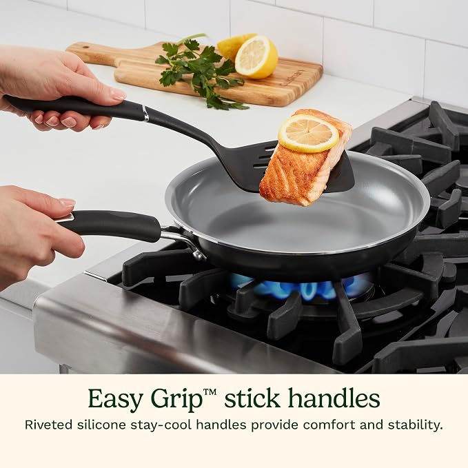 Cuisinart, 12-Piece Classic Ceramic Nonstick Set, 35C-12BK