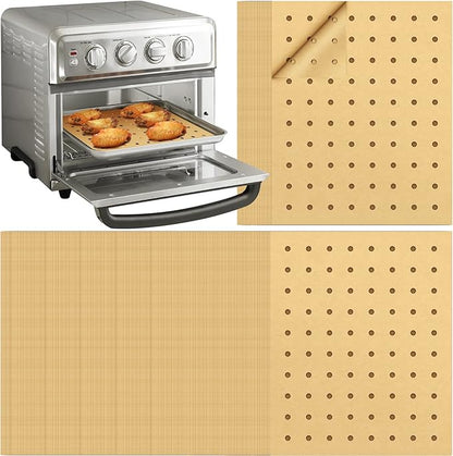 Air Fryer Disposable Parchment Paper Liners: 150pcs Airfryer Liners 9x11 Inch Perforated Rectangular Paper Sheets Basket Liner Accessories For Toaster Oven Xl Air Fryer