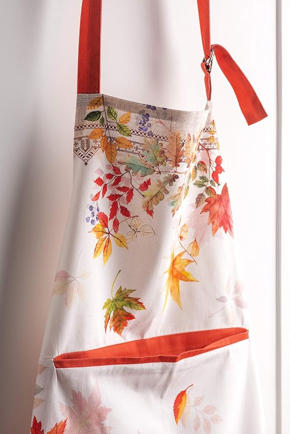 Maison d' Hermine 100% Cotton Apron for women with Pocket Kitchen Chef Apron for Men Cooking Spring Summer