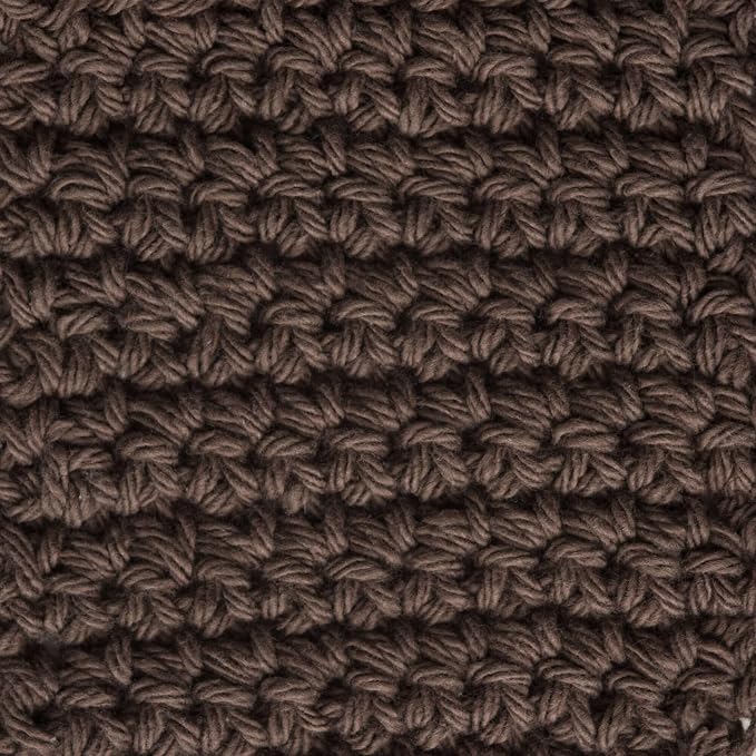 Lily Sugar'n Cream 100% Cotton Yarn 6-Pack Bundle with Bella's Crafts Stitch Markers (Desert Mix)