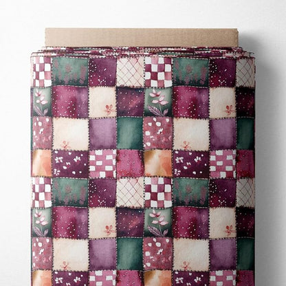 100% Cotton Fabric by the Yard – Turkish Quality Quilting & Sewing Fabric, 1 Yard x 1.69 Yards Wide, Patchwork Cotton for Crafts