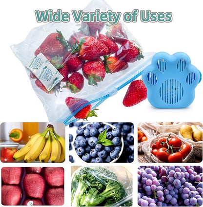 WiseFresh 5 Gram Ethylene Gas Absorber Packet, Vegetable & Fruit Fresh Produce Protector, Food Freshness Extender, Fresh Fruit Preserver, Vegetable Saver (5 Gram, 780 Packs)