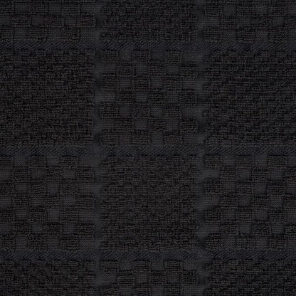 KitchenAid Quilted Cotton Terry Cloth Oven Mitt, Pot Holder, Kitchen Towel 4-Pack Set, Heat Resistant, Silicone Grip, Gift Set, Matte Black, 16"x26", 7"x13" & 7"x10"