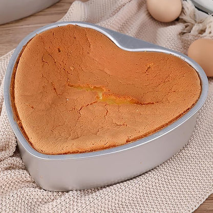 6 Inches Aluminum Heart Shaped Cake Pans Tins