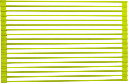 True & Tidy, Multi-Purpose Over the Sink Roll-Up Drying Rack, DR-881, Lime