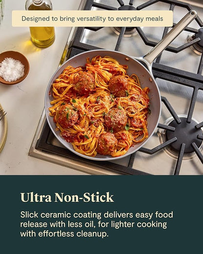 Caraway 8in + 10in Fry + 12in Fry Set Gray