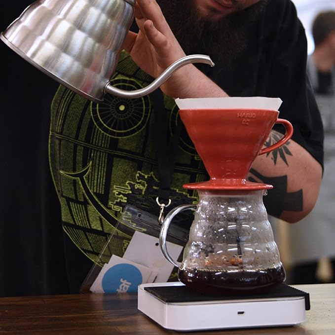 Hario V60 Plastic Coffee Dripper, Size 03, Clear