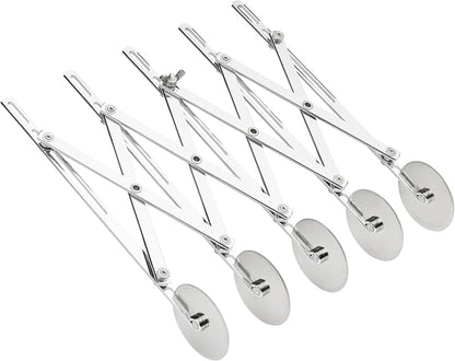 Fantes Expandable 5-Wheel Stainless Steel Dough Cutter, The Italian Market Original since 1906