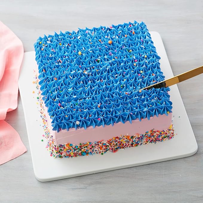 Wilton Aluminum 12x2 Inch Square Cake And Brownie Pan, Made With Natural Anodized Aluminum, Made Without PFAS, Bakeware Optimal For Even Heating