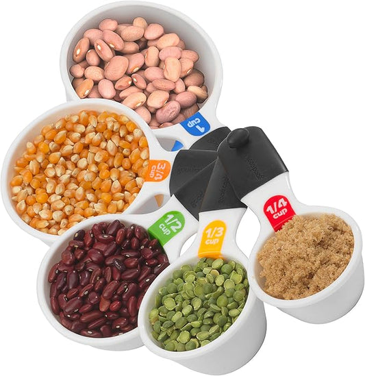 GoodCook Touch 5-Piece Dry Measuring Cup Set