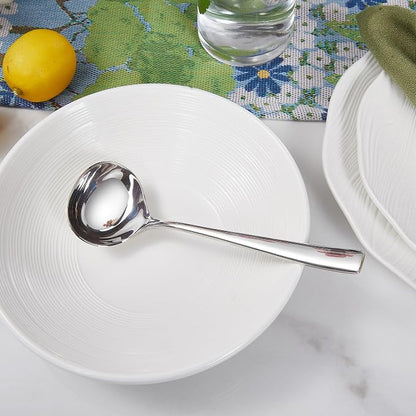 KEAWELL Louis 7.5 Inches Gravy Ladle, 18/10 Stainless Steel Mini Ladle, Dishwasher Safe (1)