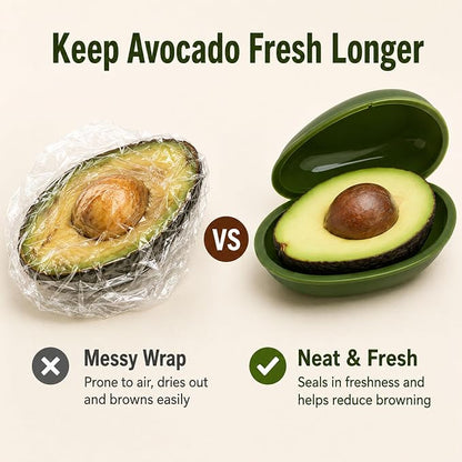Avocado Keeper Avocado Saver Avocado Storage Containers Reusable Avocado Holder Organizer