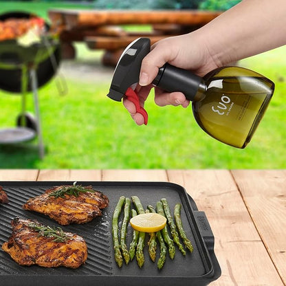 Evo Oil Sprayer Minis, Non-Aerosol for Olive, Cooking Oils, and Vinegars, 8-Ounce Capacity, 1 Each Yellow and Green