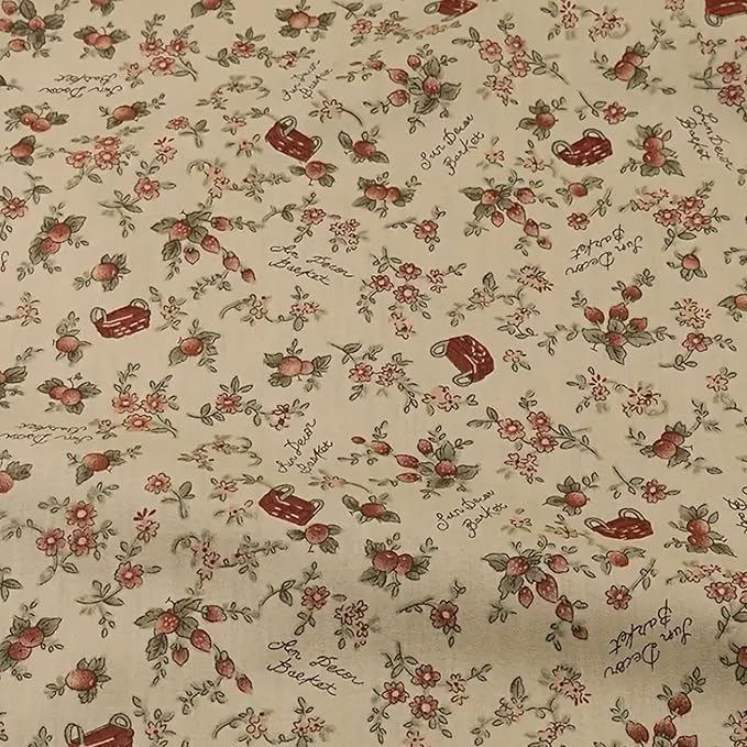 Nodsaw Charm Packs for Quilting 5 inch, Vintage Floral Print Cotton Quilting Fabric Squares 5x5, 42 5 inch Charm Squares, Precuts 5x5 Quilt Fabric for Quilting, Patchwork, Crafts, and Home Decor