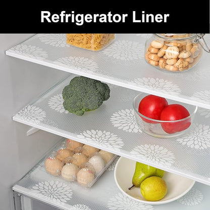 Cooyes Shelf and Drawer Liners for Kitchen Cabinets, Non Adhesive Cabinet Liner, EVA Waterproof Durable Non-Slip Drawer Mats for Shelves, Refrigerator, Storage, Desks（17.5" W x 78.7" L）