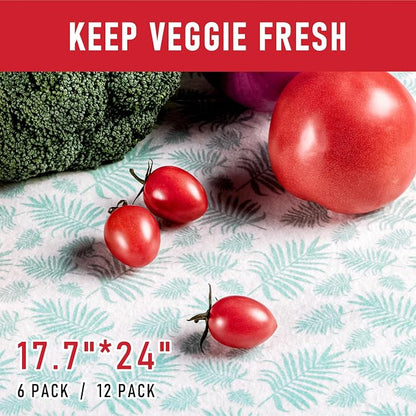 Cooyes Absorbent Refrigerator Liners, Non Slip Fridge Bin Liners and Mats Washable, Shelf Liner for Fridge Bins & Refrigerator Drawer Kitchen Cabinet
