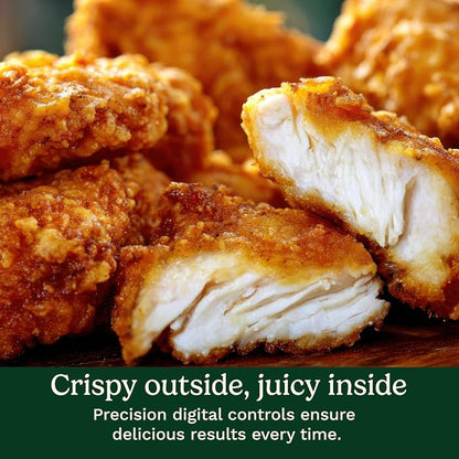 Cuisinart ClearView Large 9-Quart Basket Air Fryer with ClearView Window, Digital Control Panel, 5 Functions, 3 Air Fry Presets, 2 Custom Presets, Easy Clean, PFAS-Free, 3 -Year Warranty, AFC-9