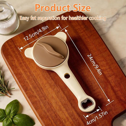 2026 New 4-in-1 Jar Opener - Adjustable Stainless Steel Lid Remover for Seniors & Arthritis Sufferers, Fits Kitchen Jars, Bottles & Cans GHTDY21