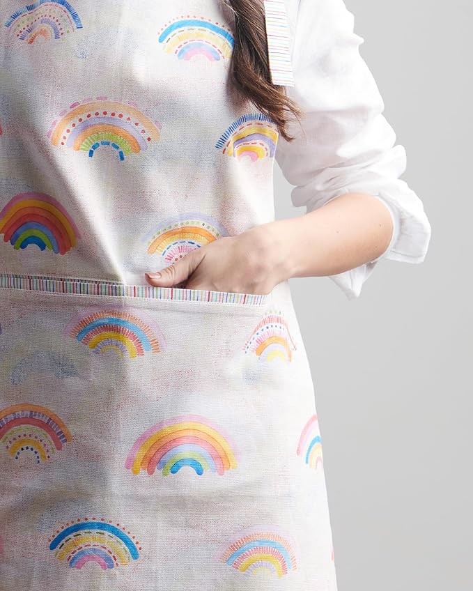 Maison d' Hermine 100% Cotton Apron for women with Pocket Kitchen Chef Apron for Men Cooking Spring Summer