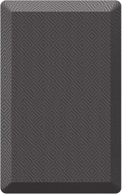 Ophanie Kitchen Mats for Floor, 3/4 inch Thick, 17x28 Anti Fatigue Cushioned Mat, Kitchen Rugs, Waterproof, Comfort Ergonomic Standing Mat for Office, Home, Sink, Charcoal Non-Slip Ridged Bottom