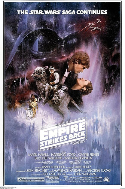 24X36 Star Wars: Saga - The Saga Continues Wall Poster, 36L" x 24W", Unframed Version