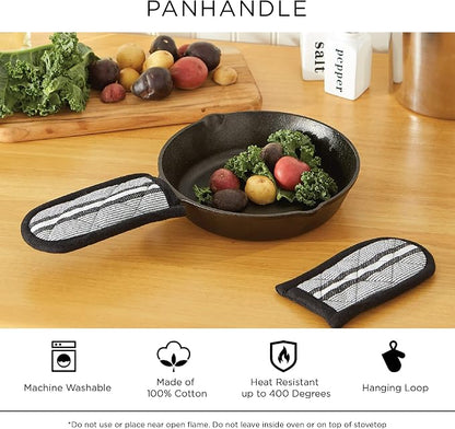 DII Lattice Basics Collection Kitchen Essentials, Pan Handle Set, White, 3, Piece
