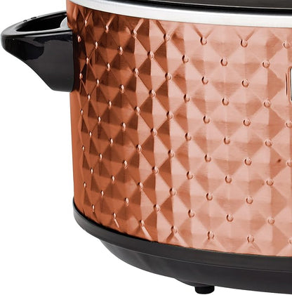 Brentwood Select 7 Quart Slow Cooker in Copper