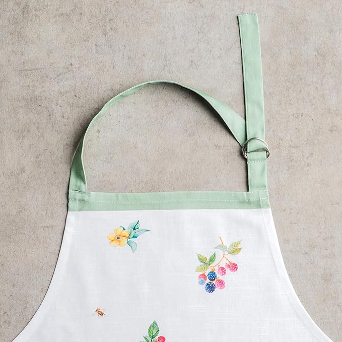 Maison d' Hermine 100% Cotton Apron for women with Pocket Kitchen Chef Apron for Men Cooking Spring Summer