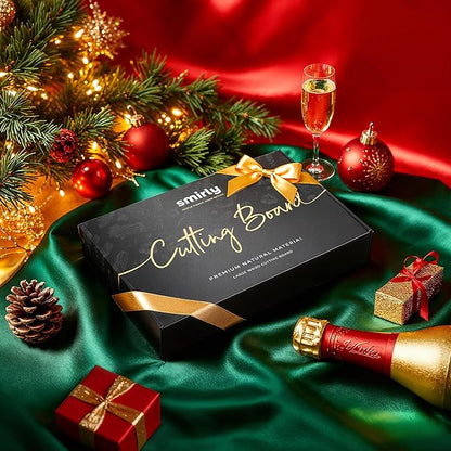 Smirly Non Toxic Cutting Boards for Kitchen [1.2" Thickness][17" Extra Large][Acacia HardWood] Cutting Chopping Board with Deep Juice Groove Heavy Duty & Easy Clean