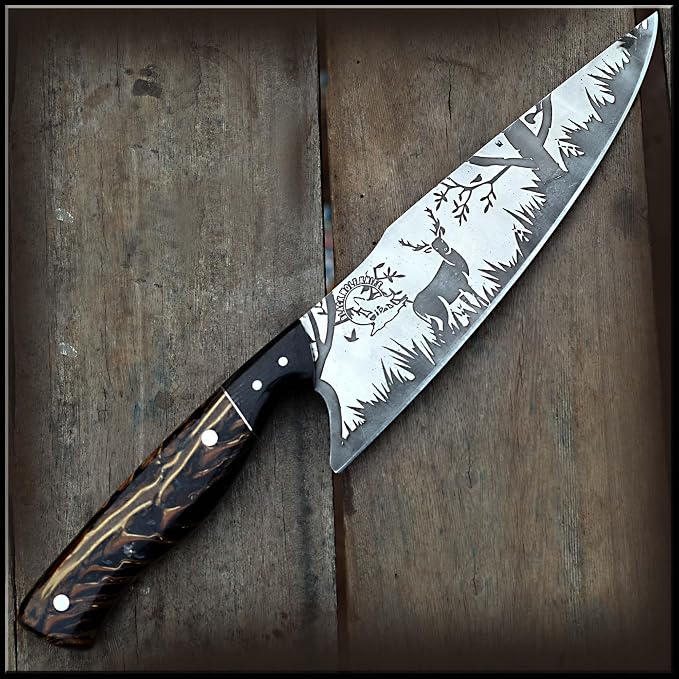 Chef Knife - 8 Inch Home Essentials Sharp Kitchen knife HC Steel Japanese Knife Paring knife, Birthday Gifts for Women/Men, Gifts for Mom/Dad, Kitchen Gadgets with Premium Gift Box